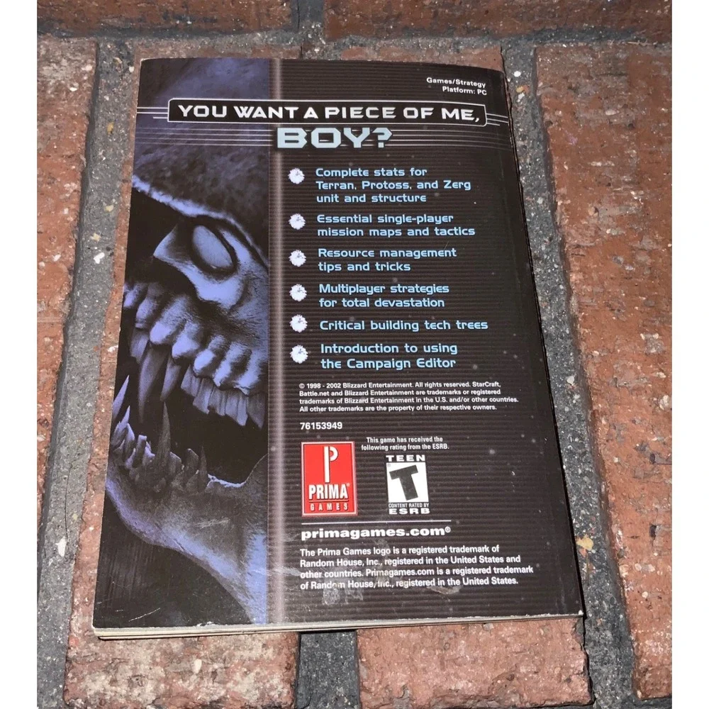 StarCraft Prima's Official Strategy Guide 1998 Bart Farkas Game Guide ‎ Book